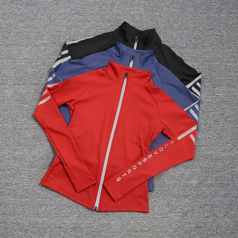 Casaco Feminino Casual Para inverno De Ziper