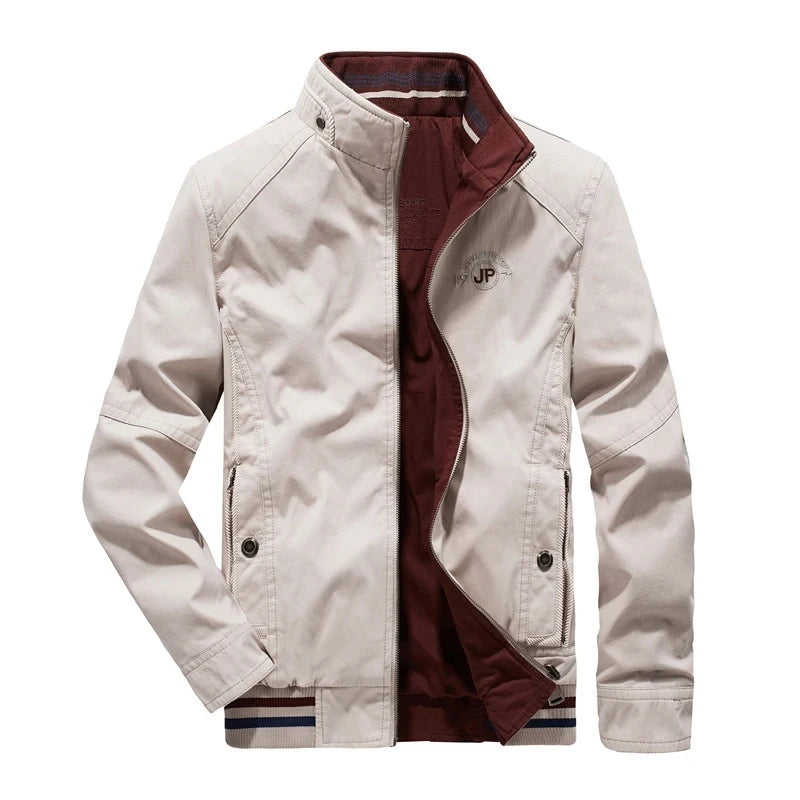 Jaqueta Masculina Estilo Militar Dupla Face
