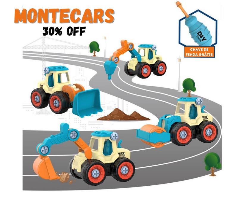 MonteCars - Construa os próprios carrinhos