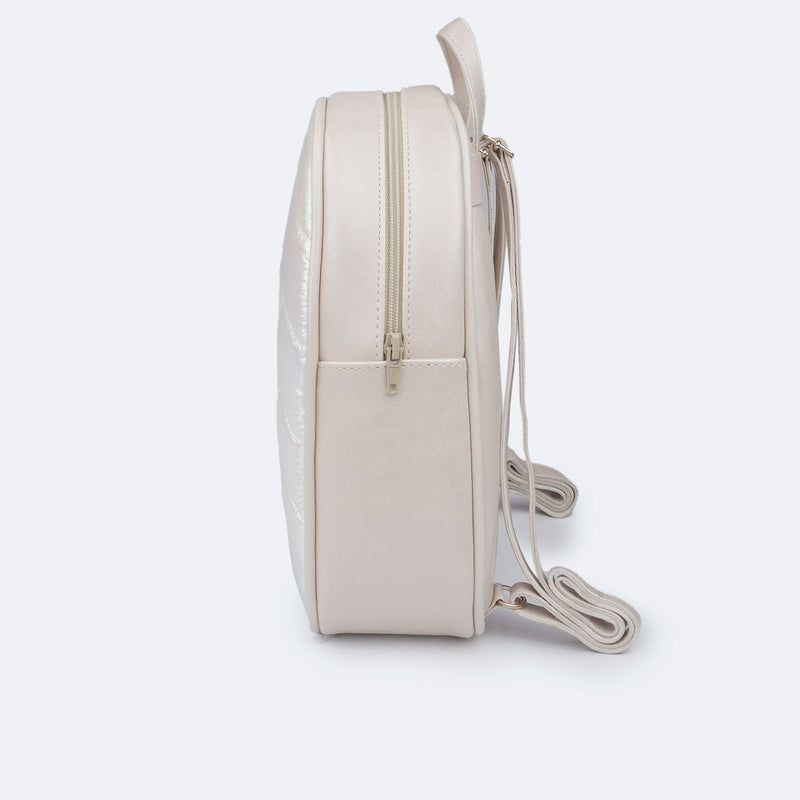 Mochila Infantil Pampili Matelassê Comfy Nude