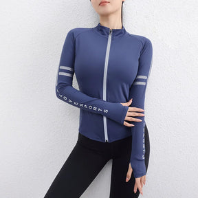 Casaco Feminino Casual Para inverno De Ziper