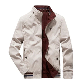 Jaqueta Masculina Estilo Militar Dupla Face