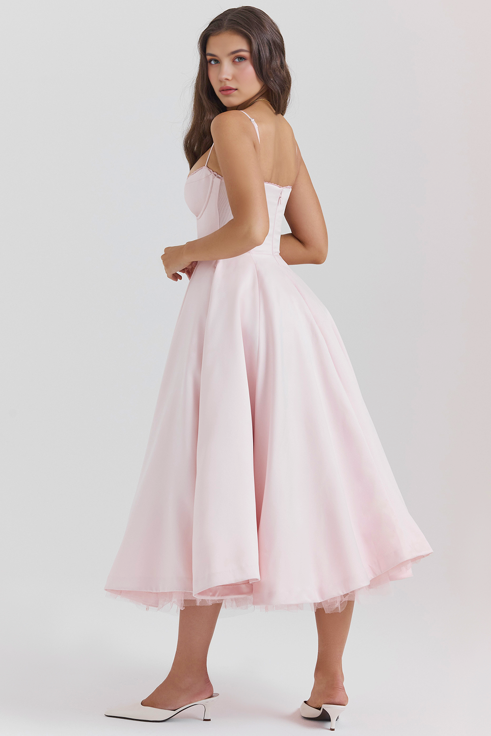 Vestido Midi Cloe Dupla Camada