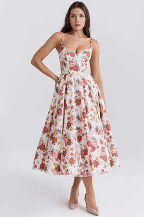 Vestido Midi Cloe Dupla Camada