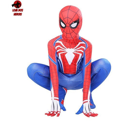 Fantasia Infantil Homem-Aranha Game ps4/ ps5 Cosplay Crianças Traje Luxo