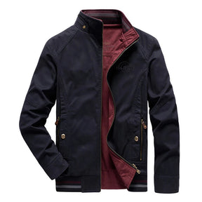 Jaqueta Masculina Estilo Militar Dupla Face