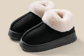 Bota Feminina Casual De Inverno De Pelúcia Mácia
