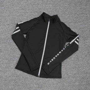Casaco Feminino Casual Para inverno De Ziper