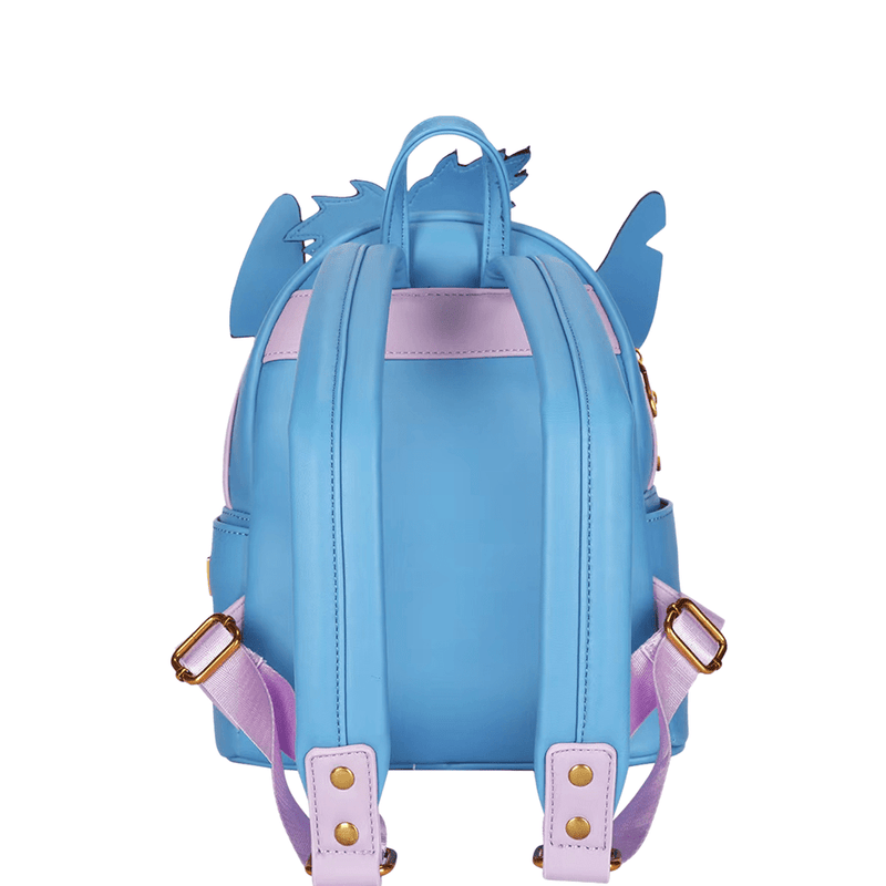 Mochila Escolar Feminina Stitch em Couro