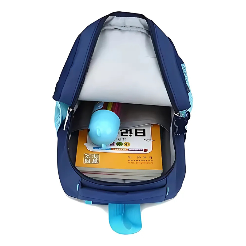 Mochila Escolar Infantil de Nylon para Crianças de 3 a 6 Anos