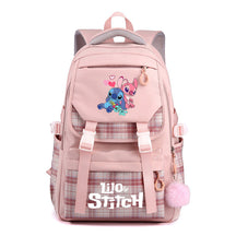 Mochila Estampada Stitch e Angel