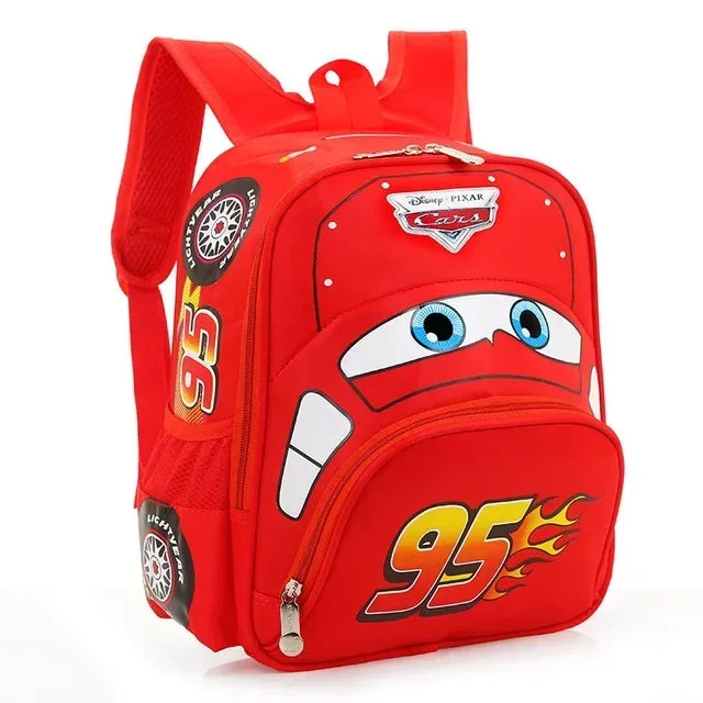 Mochila Infantil Escolar Carros