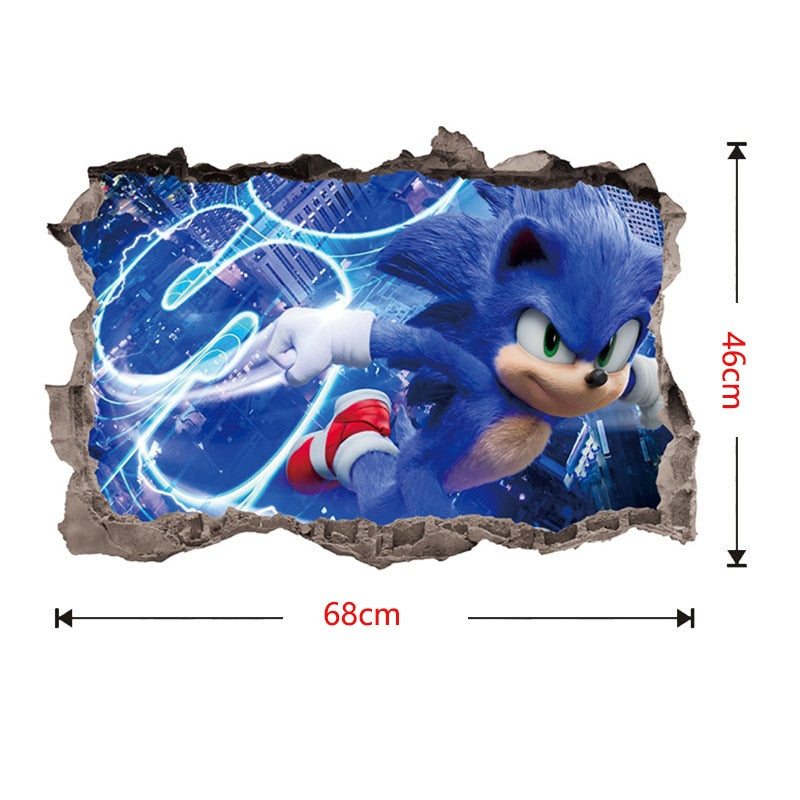 Adesivo Decorativo em relevo fácil aplicação SONIC