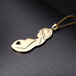 Colar com Pingente Materno - O Presente Perfeito! ❤️