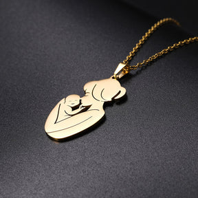 Colar com Pingente Materno - O Presente Perfeito! ❤️