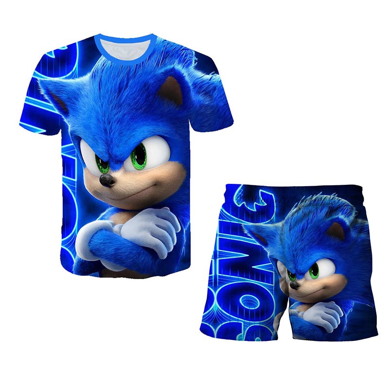 Kit Camiseta Sonic