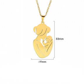Colar com Pingente Materno - O Presente Perfeito! ❤️